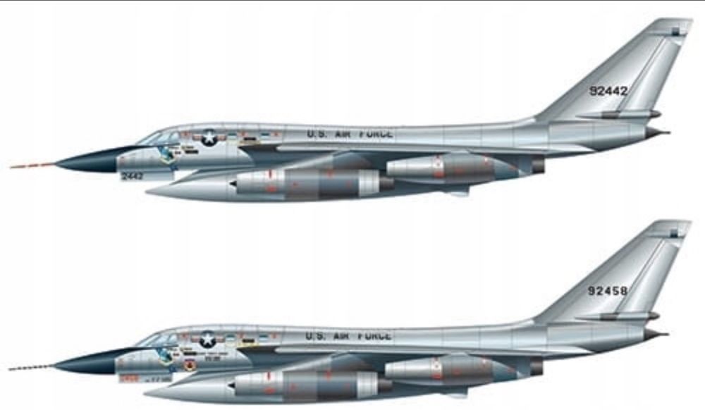 Model samolot B-58 Hustler, Italeri 1142