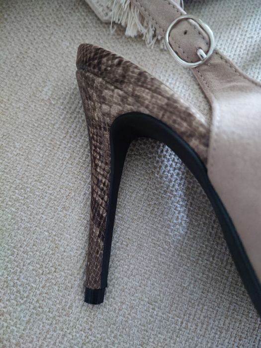 Skórzane szpilki Mohito rozmiar 37