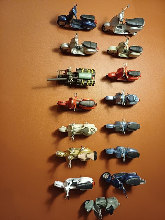 Coleção miniatura Vespa