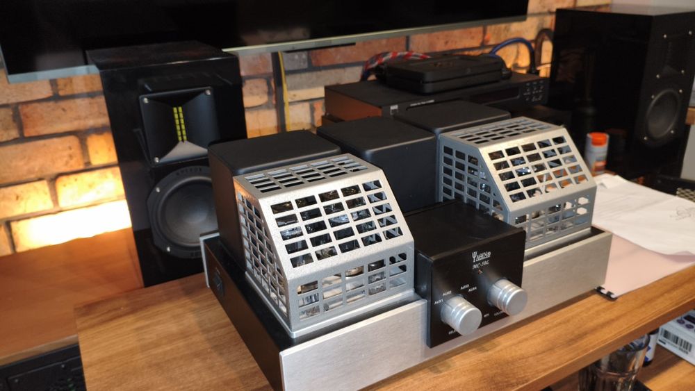 Wzmacniacz lampowy Yaqin MC-50L Tuning Sinus Audio, KT88 2x 50W
