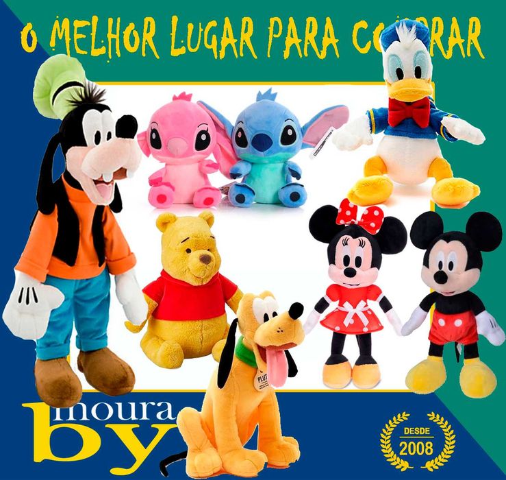 Peluche Família Disney