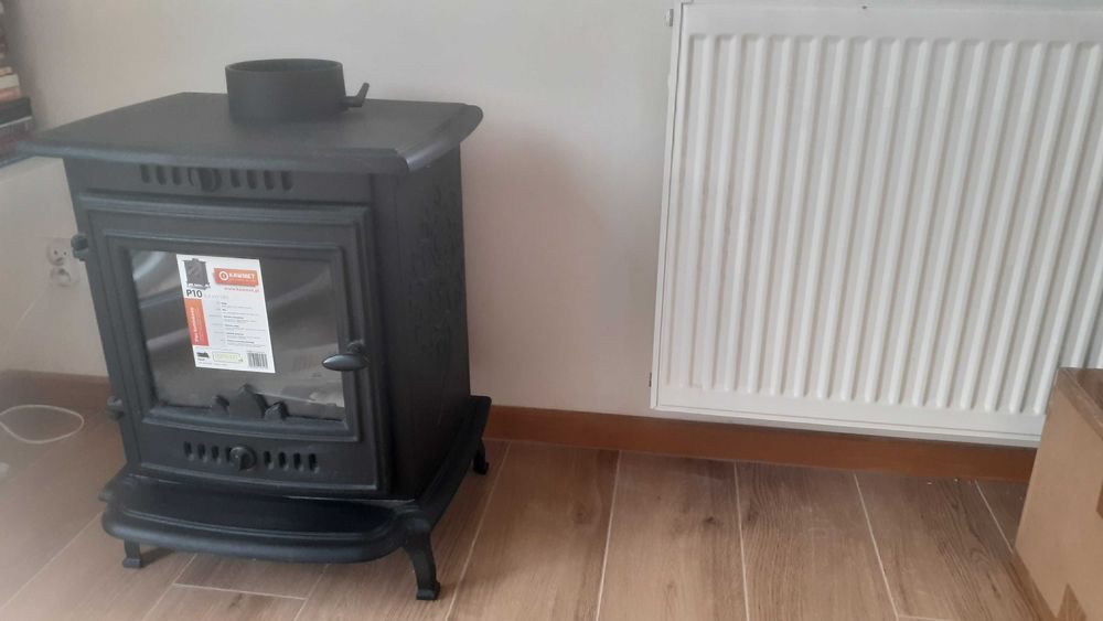 koza piec wolnostojący żeliwny Kawmet P10 6,8 KW