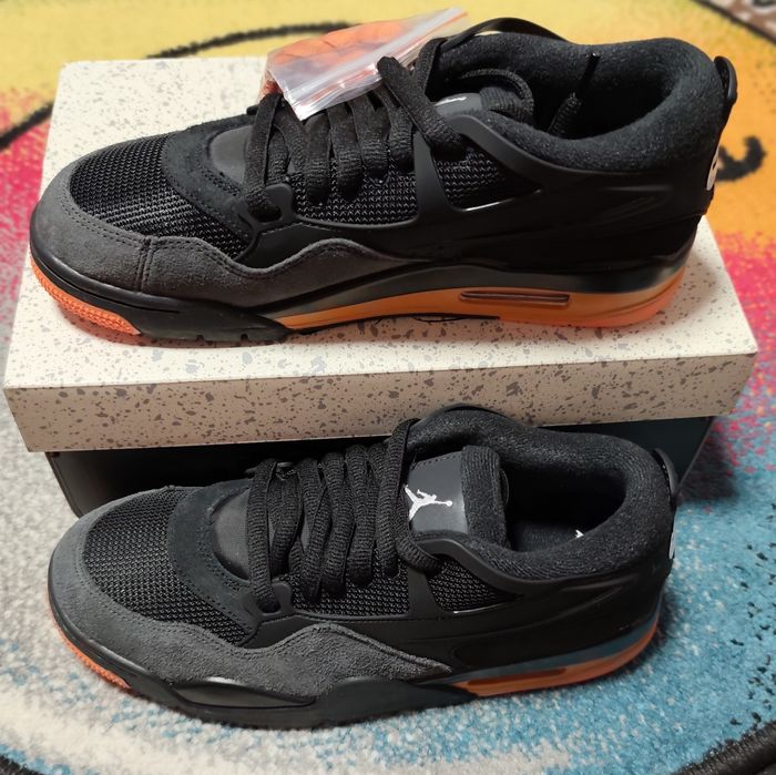 Мужские кроссовки AIR JORDAN 4 RM BLACK / STARFISH