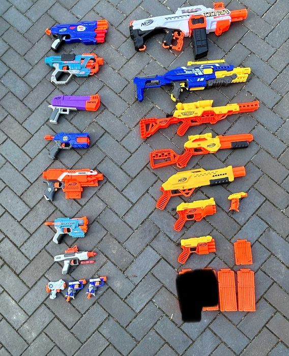 Nerf - zakup w zestawie lub pojedyńczo