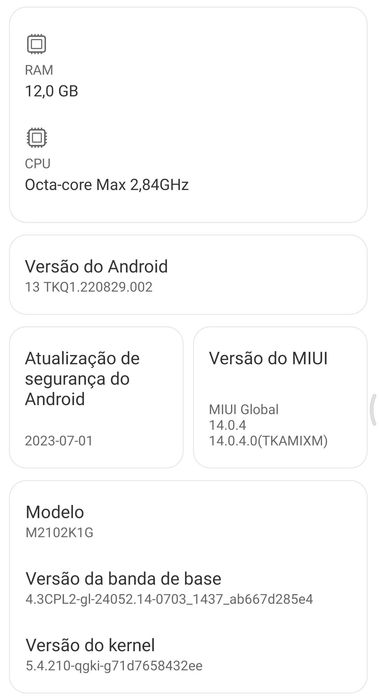 Xiaomi Mi 11 Ultra – Sem riscos | Único dono