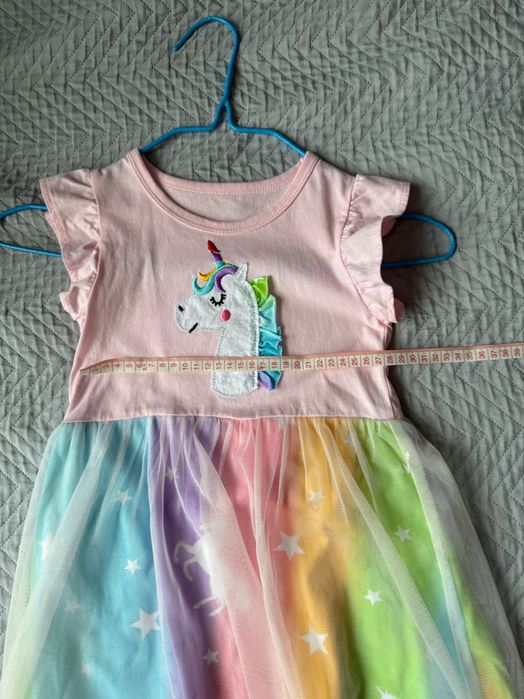 Сукня з єдинорогом 110-116р