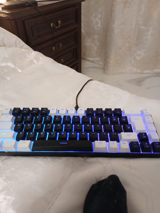 Teclado gamer com leds