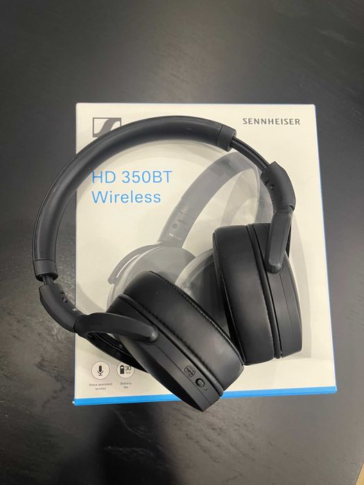 Навушники бездротові Sennheiser HD 350 BT Black (508384)