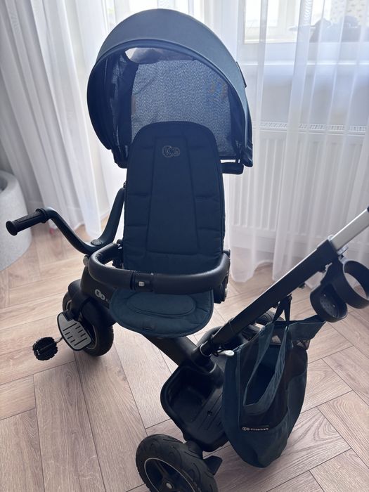 Триколісний велосипед Kinderkraft Easytwist Midnight Green
