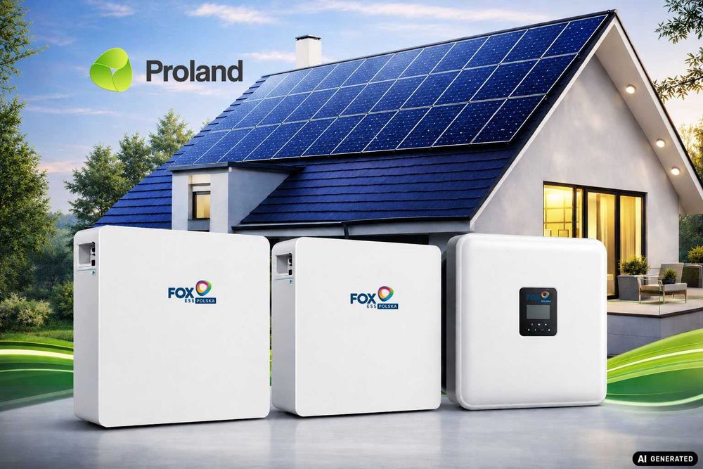 MAGAZYN ENERGII FoxESS EP12 23,04kWh Falownik P3-10kW-SH Dofinansowanie do 30%