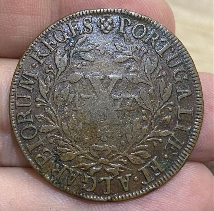 Moeda X Reis D MARIA/PEDRO - 1777