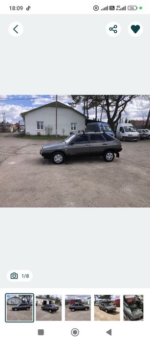 автомобіль ваз 2109