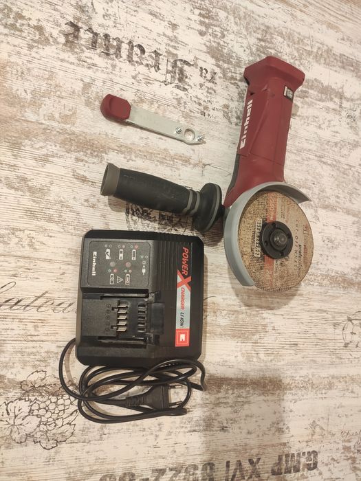 Болгарка Einhell TE-AG 18 Li kit