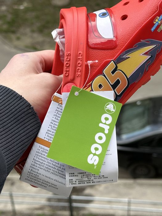 Crocs McQueen / крокси / крокси маквін / crocs Bape / крокси бейп