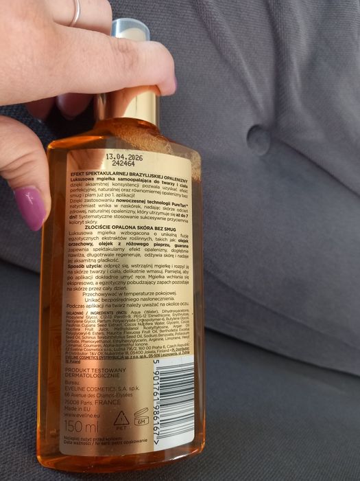 Mgiełka samoopalającą Eveline