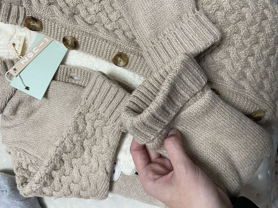 Вʼязаний комбенізон 6-12 місяців