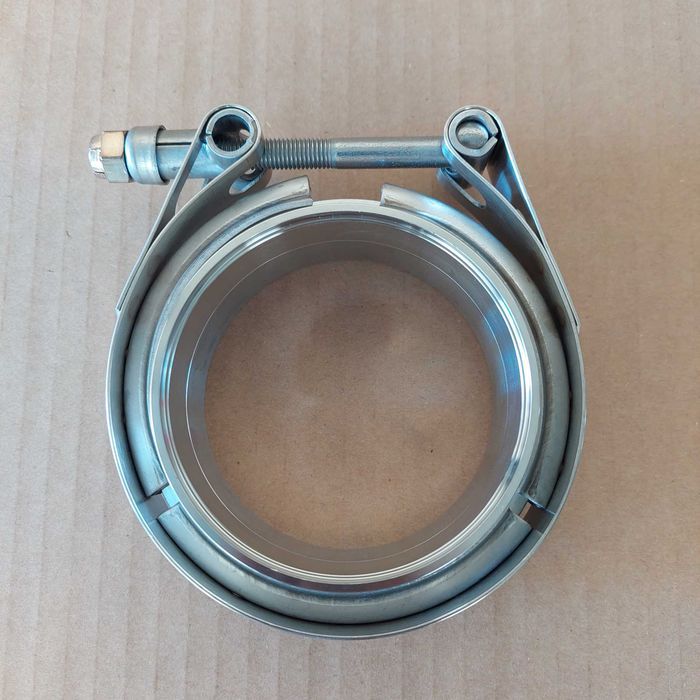 Braçadeiras Escape V band Inox Varias Medidas (38mm até 127mm)