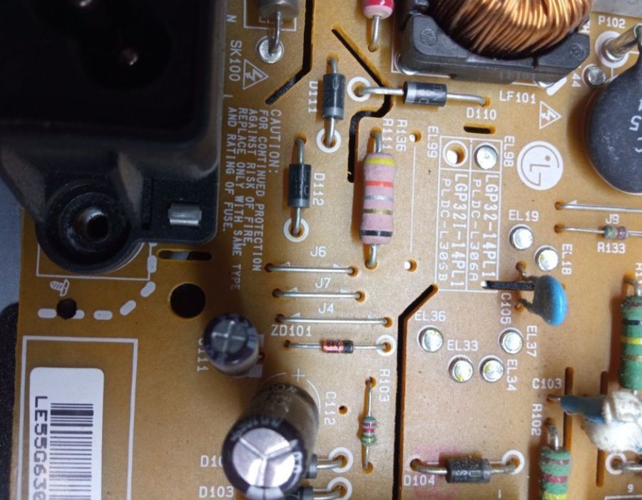 Блоки живлення  LG