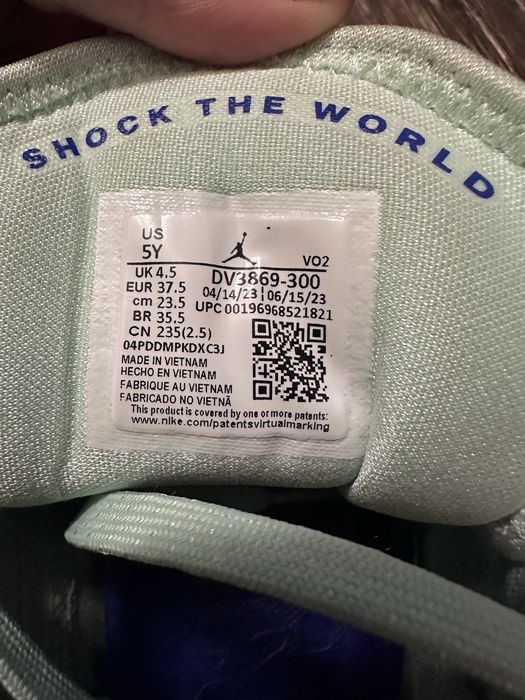 Кросівки дитячі баскетбольні Air Jordan 23,5 см