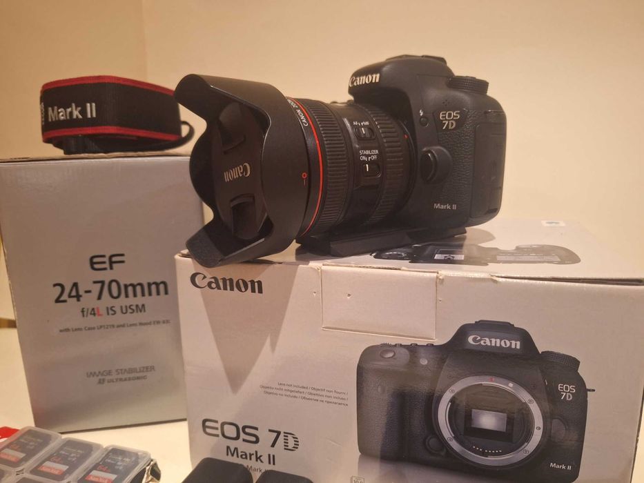 Canon 7D MarkII + objetiva 24-70 f/4 L IS USM