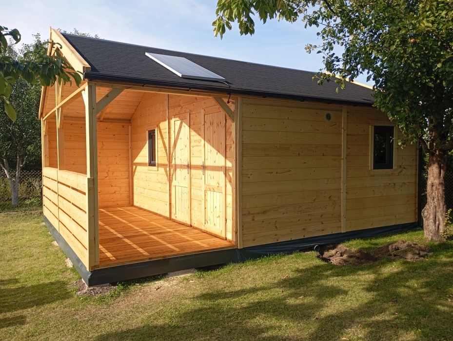 Domy  ogrodowe, letniskowe i całoroczne