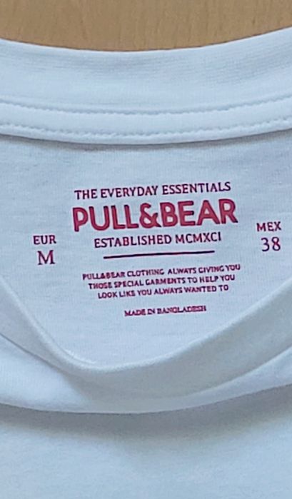 T-shirt estampada "Pull&Bear "