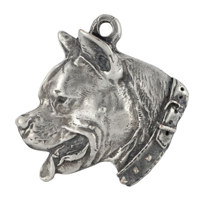Amerykański Staffordshire terrier naszyjnik na lince Art-Dog