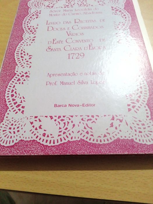 Livro de receitas de 1729