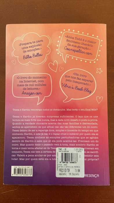 Saga "After": Livros 3 / 4 / 5 (como novos)