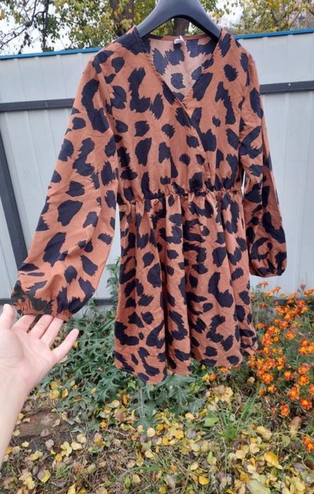 Платье с принтом на 11 лет