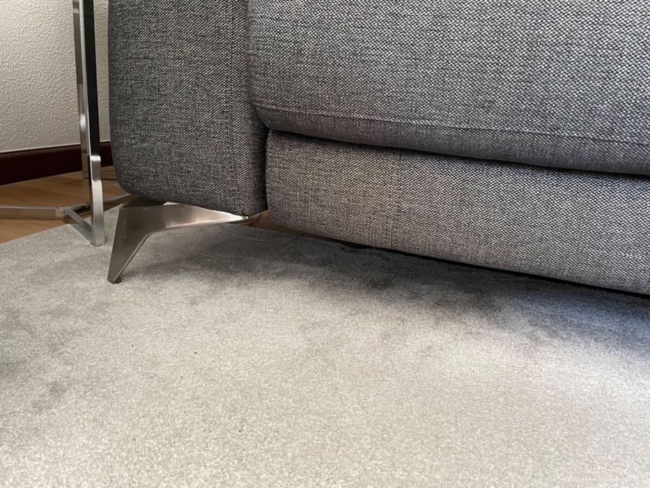 Sofa eletrico + encostos rebativeis (cinza escuro)