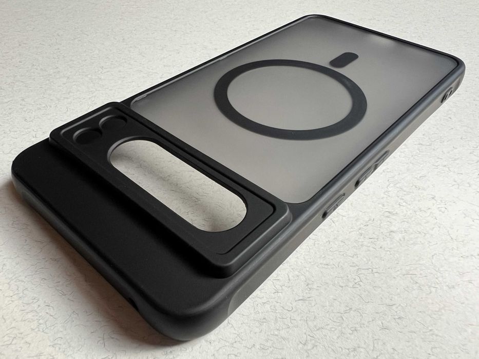 Google Pixel 8 Pro чохол Magnetic MagSafe чорний силікон TPU чехол