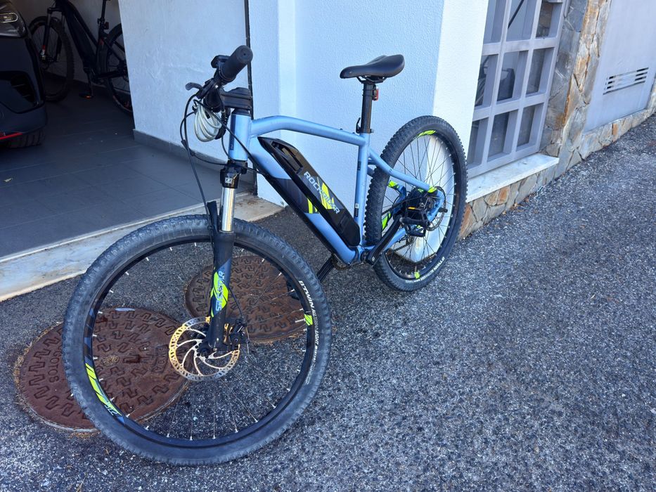 bicicleta eléctrica Rockrider E-ST 100 tamanho S - 321 kms apenas