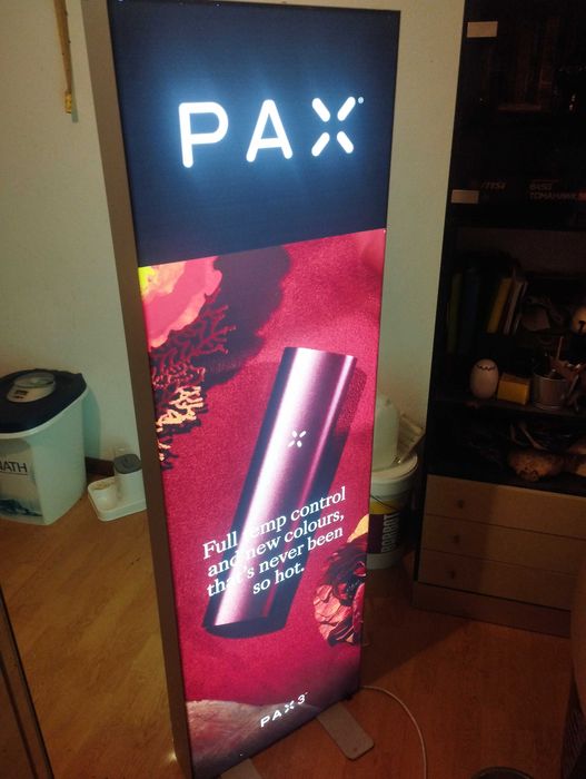 Caixa de luz para publicidade exterior