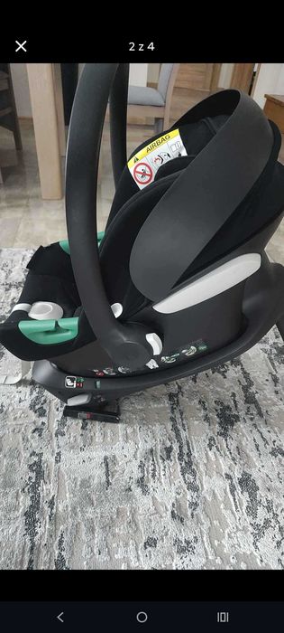 Sprzedam nosidełko cybex z bazą isofix