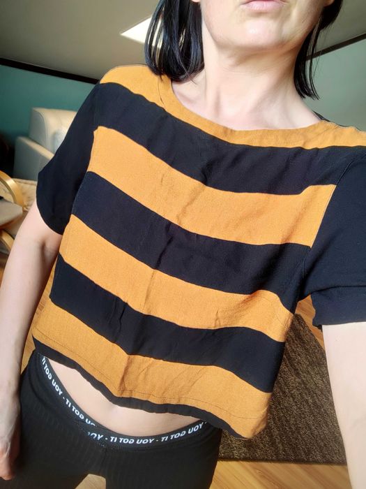 Crop top H&M rozm 36/38 Modnie! Wielka Wyprzedaż szafy