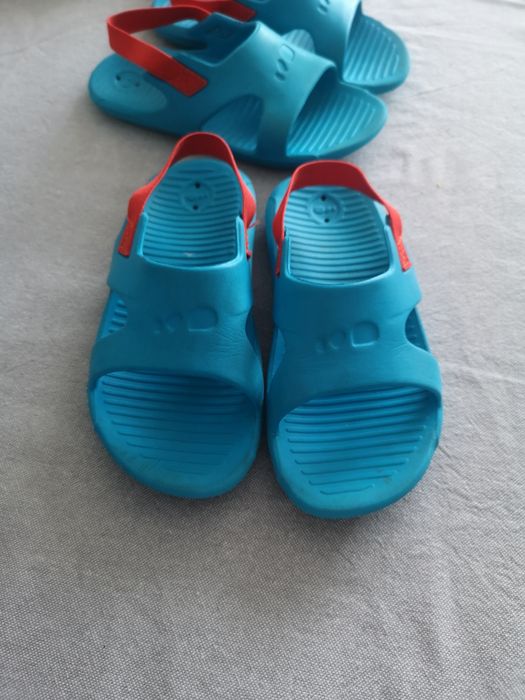 Klapki plażowe basenowe nabaiji Decathlon 27-28