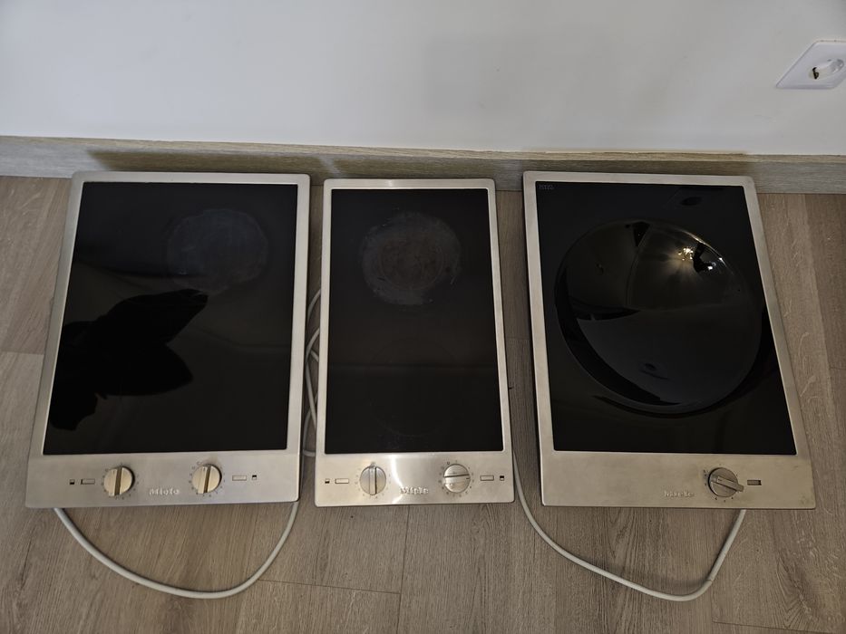 Kit 3 Placas Modulares Miele ProLine CombiSet (Vitrocerâmica + Wok Indução)