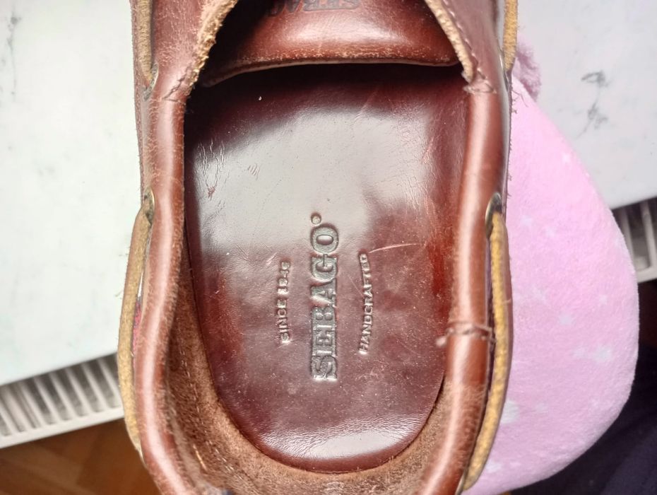 Чоловіче шкіряне взуття. Фірма Sebago. 44 -розмір.