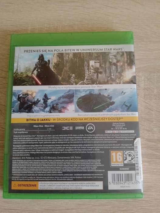 Gra Star Wars BATTLEFRONT Xbox