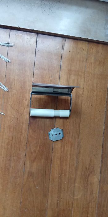 Suportes(2) de papel higiénico, suporte para toalhas