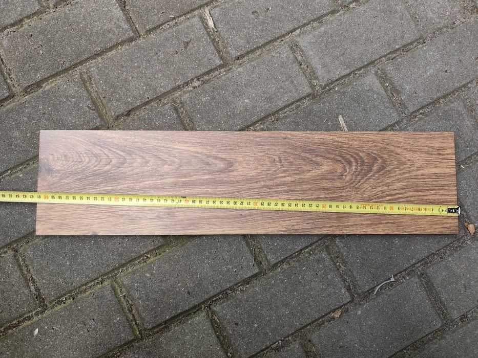 Płytka ceramiczna panel imitacja drewna brąz