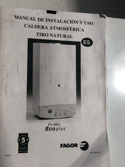Caldeira Fagor Ecoplus FA20E2