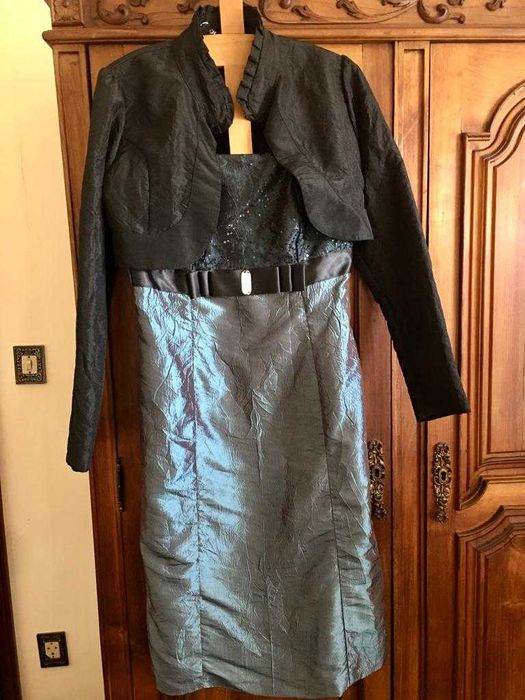 vestido tamanho L cerimónia com Bolero