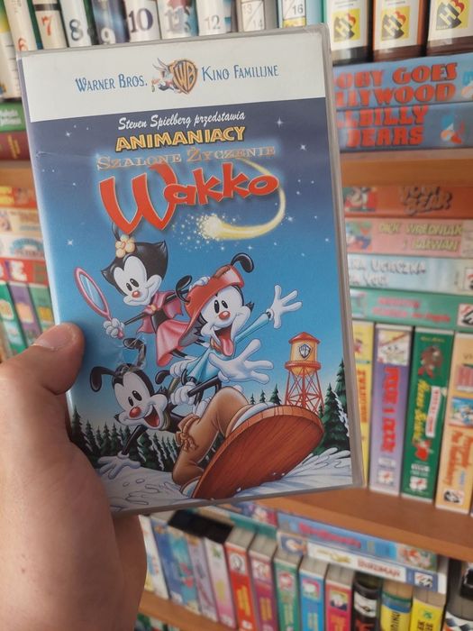 Animaniacy kaseta vhs