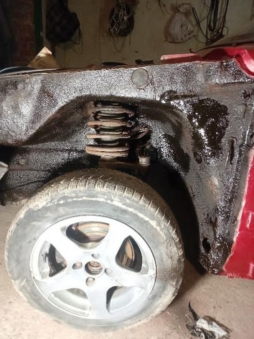 Поварка автомобілів, піскоструй рижиків