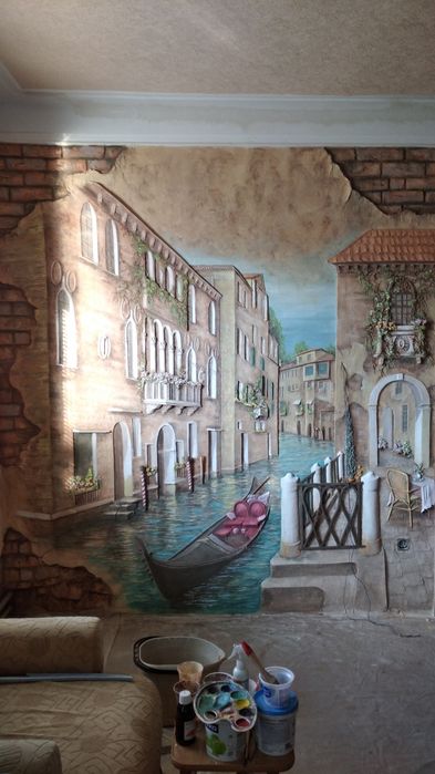 Декор стен, комнат, откосов и т.д.