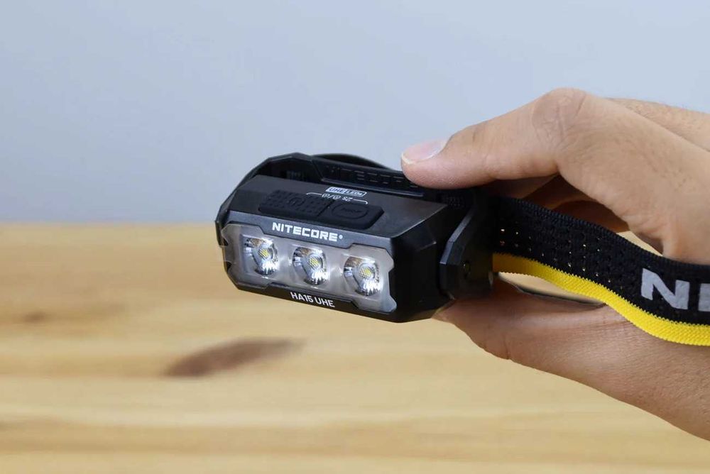 Nitecore HA15 UHE Налобний Ліхтар з Універсальним Живленням 400 Люмен