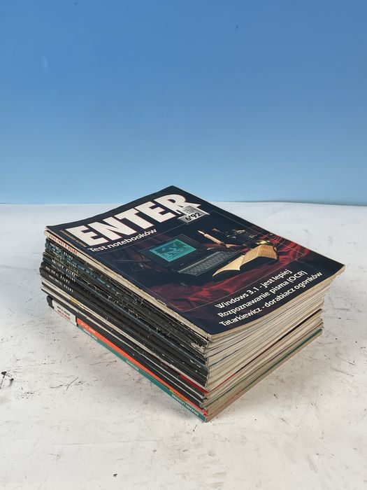 Enter magazyn komputerowy czasopismo komputerowe gazeta komputerowa PC