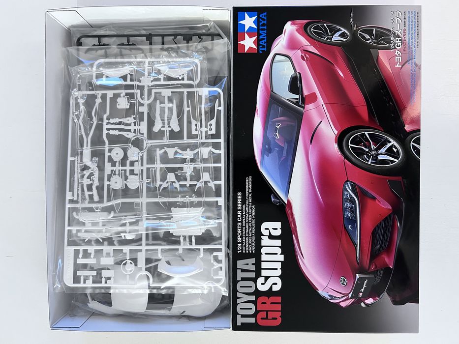 Samochód Toyota GR Supra model Tamiya 24351